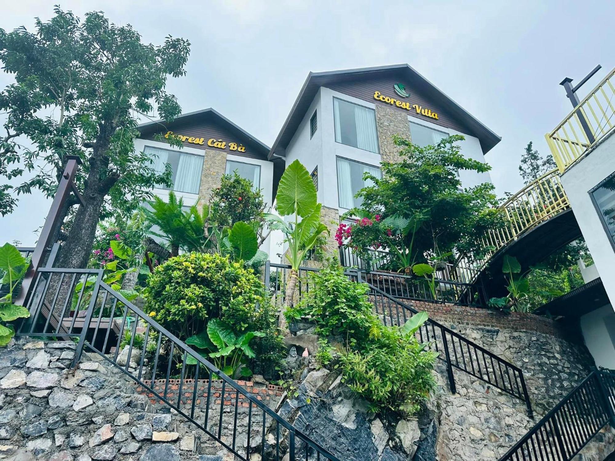 Ecorest Villa Cat Ba Chan Chau Екстер'єр фото
