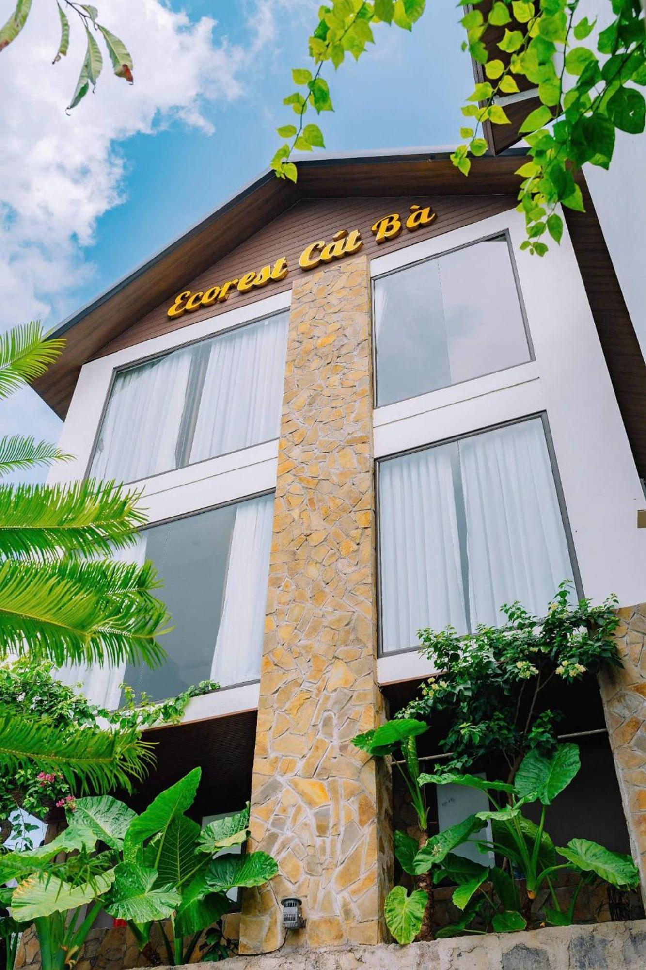 Ecorest Villa Cat Ba Chan Chau Екстер'єр фото