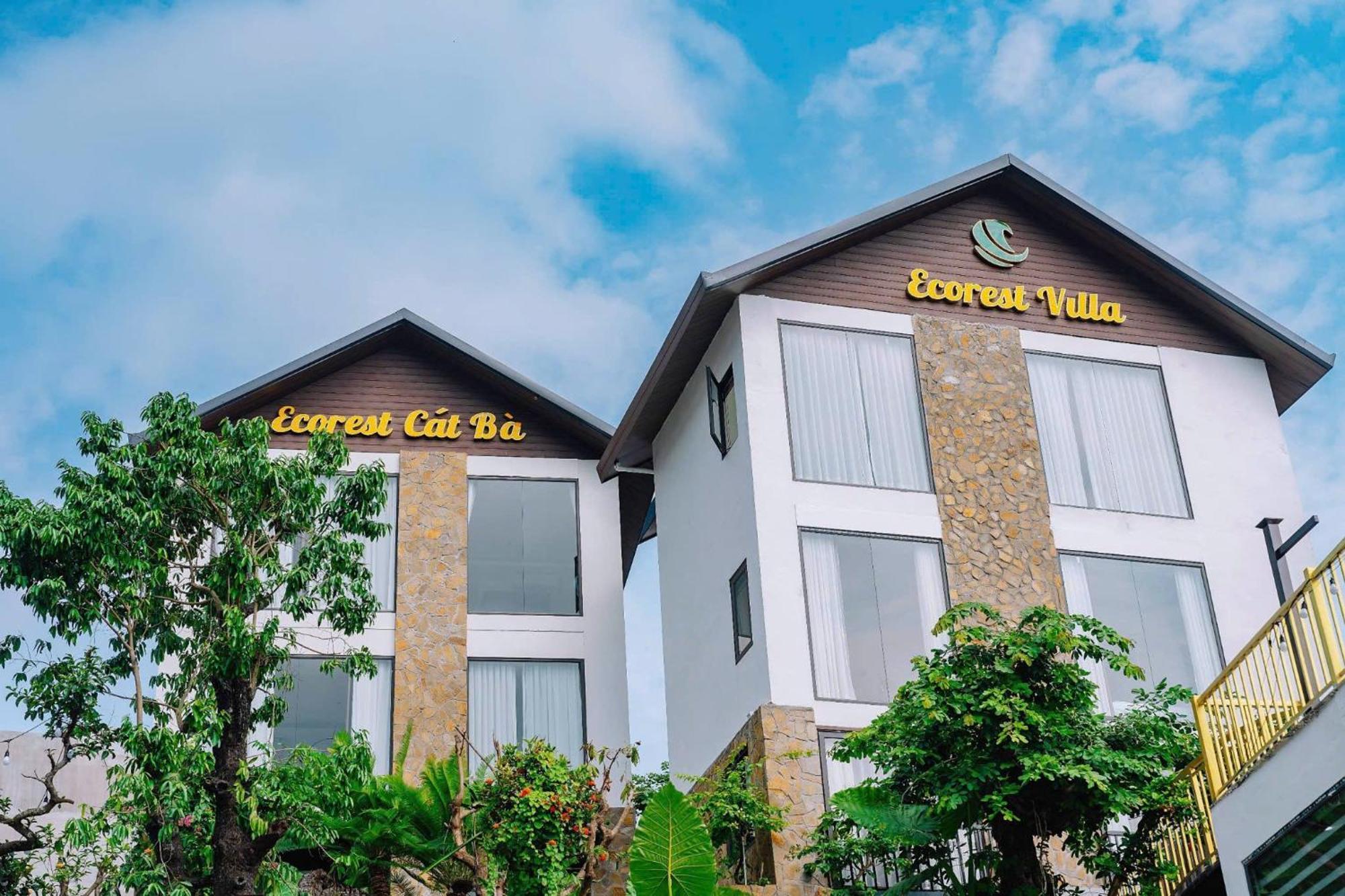 Ecorest Villa Cat Ba Chan Chau Екстер'єр фото