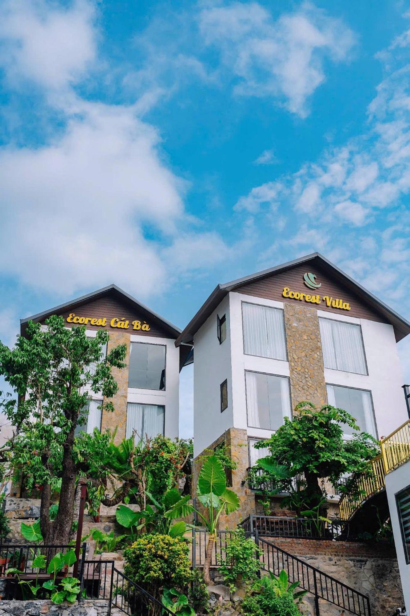 Ecorest Villa Cat Ba Chan Chau Екстер'єр фото